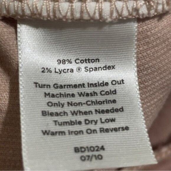 Talbots Signature Boot Corduroy Pants Women's Mauve Size 18 - Picture 5 of 8